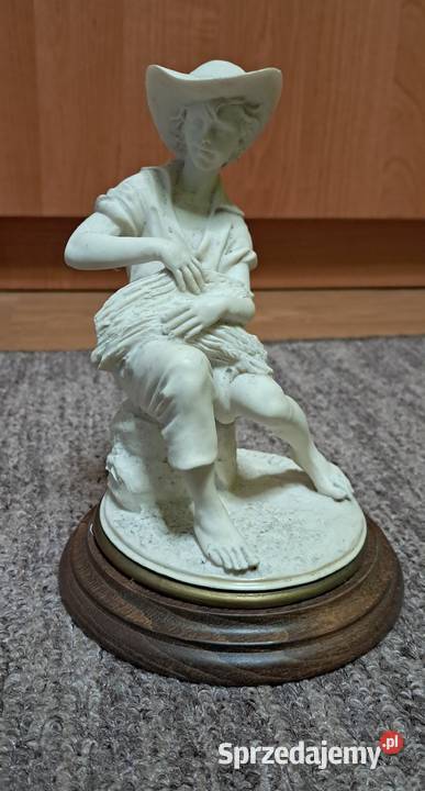 Figurka Chłopiec z sianem Capodimonte B Merli podlaskie sprzedam
