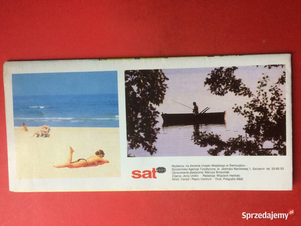 757 Świnoujście Plan Miasta Szczecin