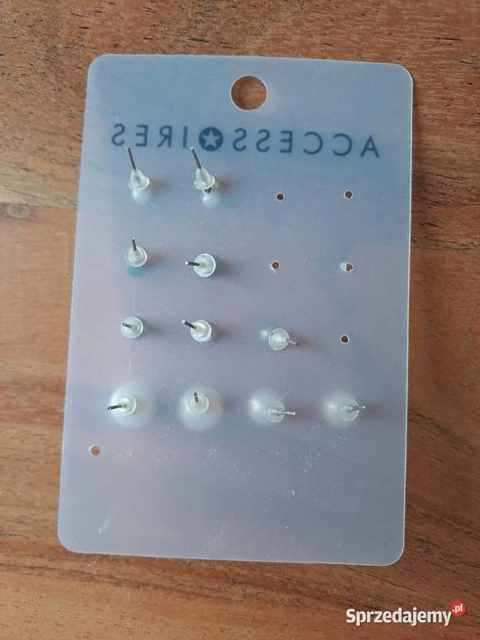 Kolczyki kulki duże i małe mazowieckie Warszawa