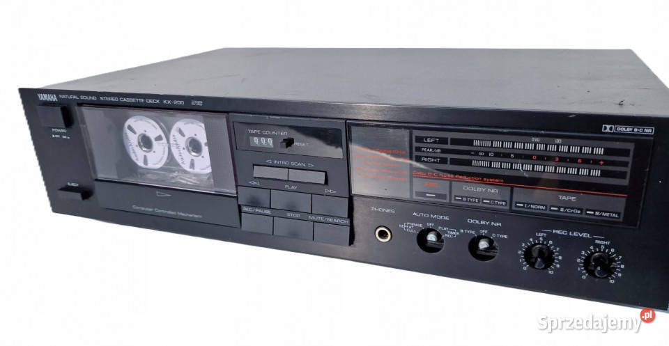 Magnetofon Yamaha KX200 RS Stereo Cassette Deck Międzychód