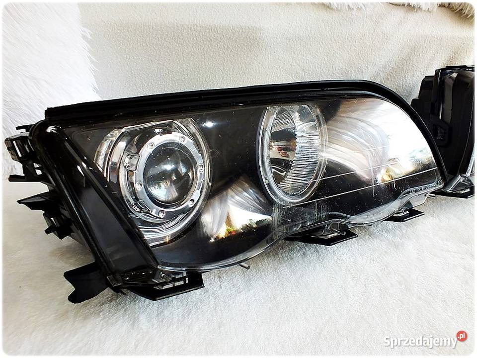 Reflektor Lewy i Prawy XENON BMW 3 E46 Ringi Żary