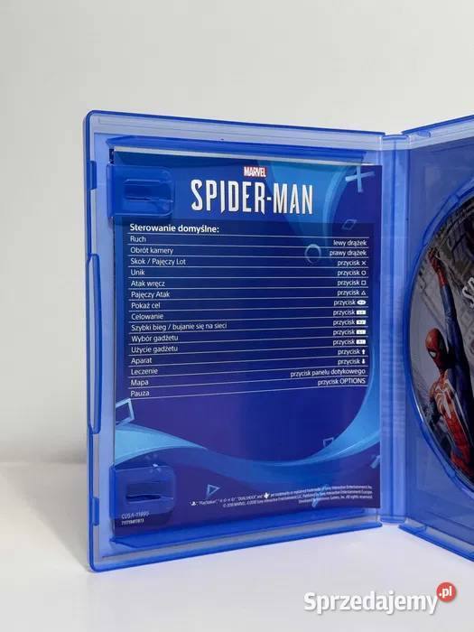 GRA MARVELS SPIDERMAN NA 4 PLAYSTATION 4 POLSKA dubbing wielkopolskie