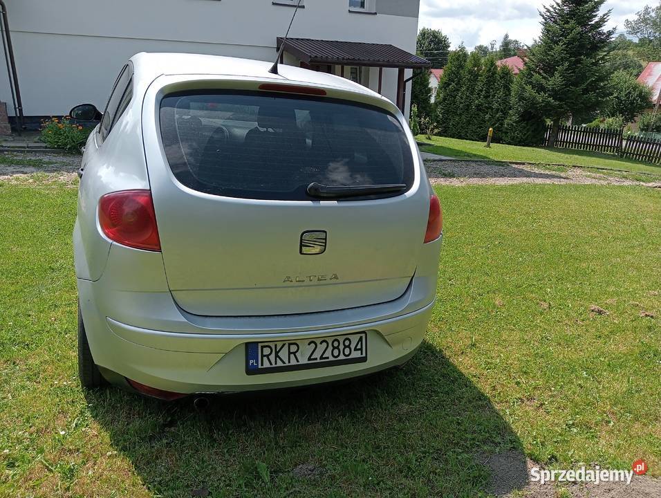 Seat Altea benzyna z LPG 2005r podkarpackie Królik Polski