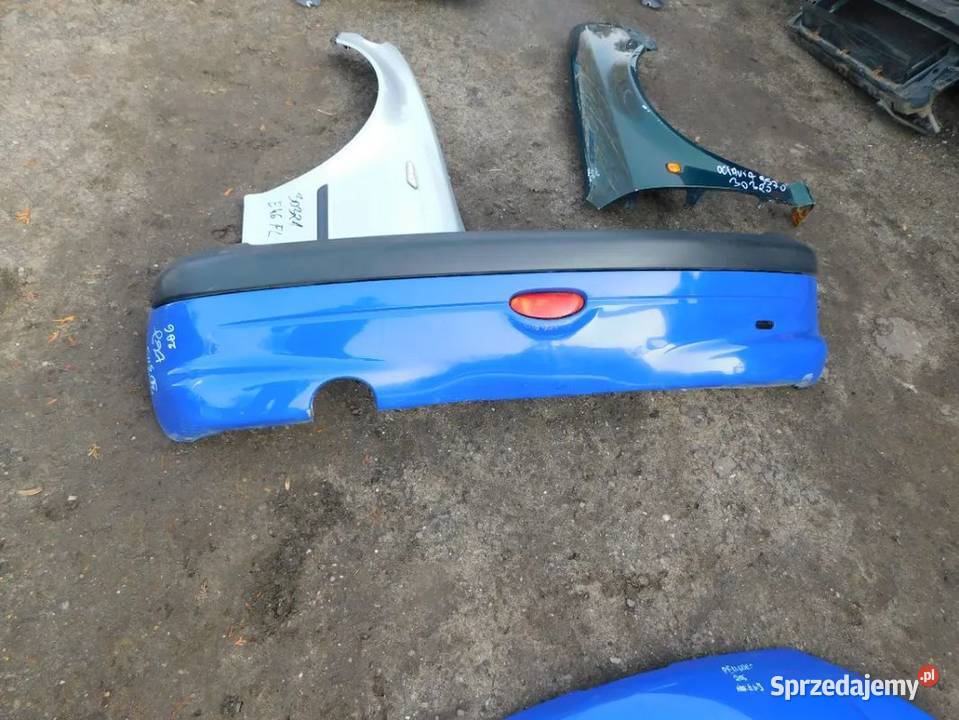 peugeot 206 zderzak kolor EGJ 30319 WYSYŁKA Pozostałe Żory