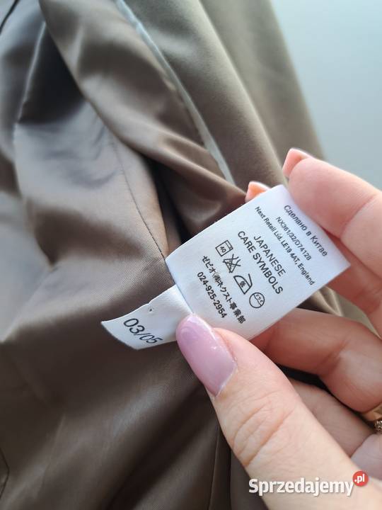 Marynarka damska NEXT beżowa rozmiar L Rozmiar 40(L)