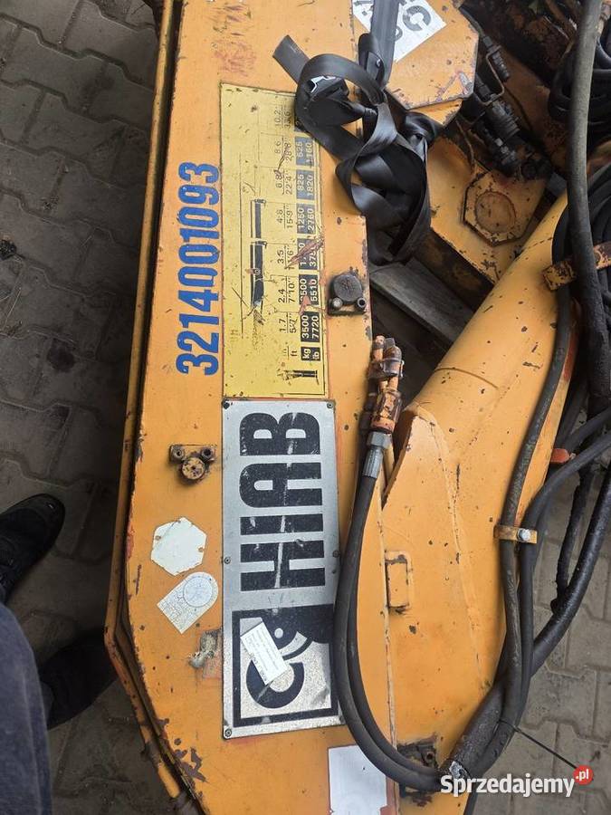 HIAB 650 Pozostałe śląskie Lubliniec