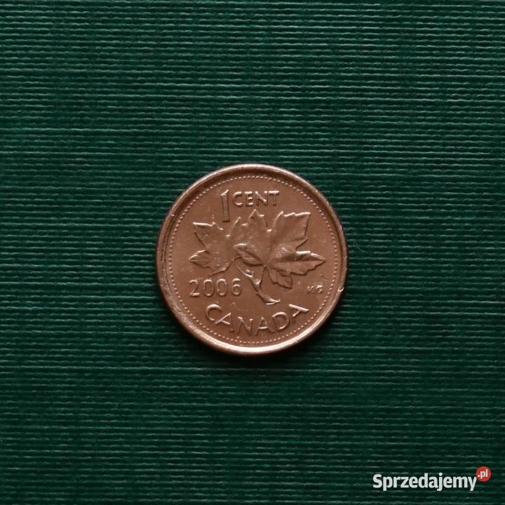 KANADA 1 cent 2006r Magnetyczna śląskie Gliwice