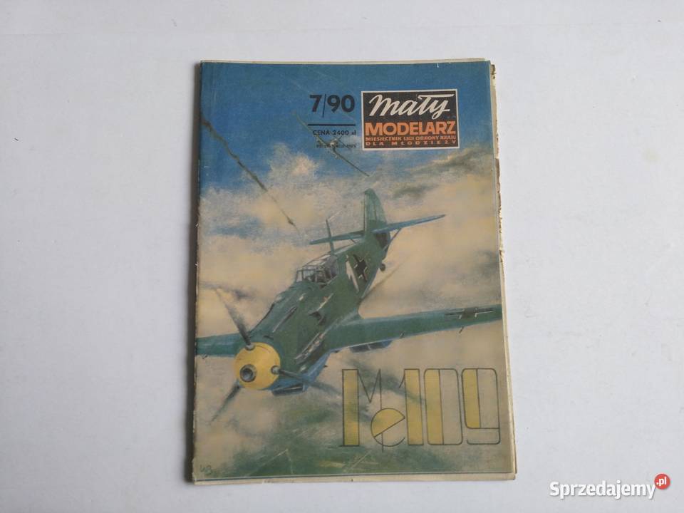 Mały Modelarz 71990 samolot myśliwski Me 109 E