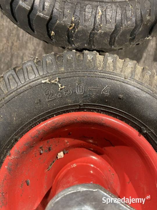 Koło pompowane 2504 200 mm obrotowe do wózka