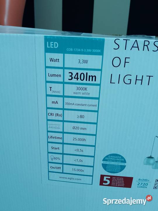 Lampa sufitowa Żory