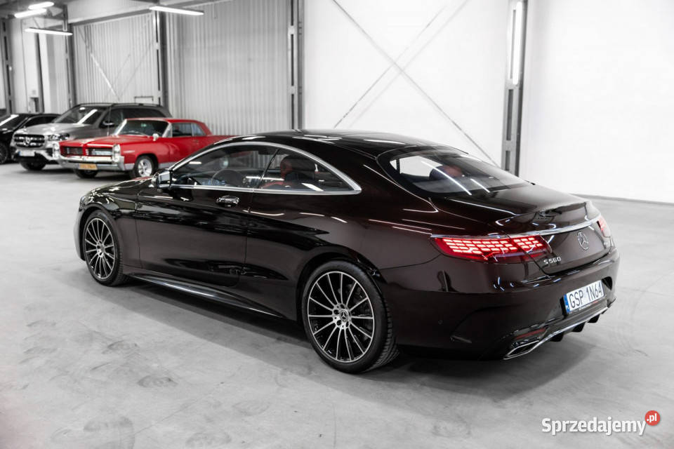 Mercedes S 560 560 4Matic Coupe Salon Polska Samochody osobowe małopolskie Węgrzce sprzedam