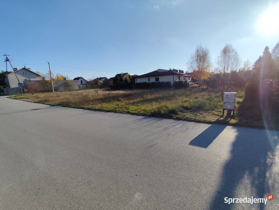 Sprzedam Działkę w Sieradz Chojne 845 mkw Sprzedaż sprzedam