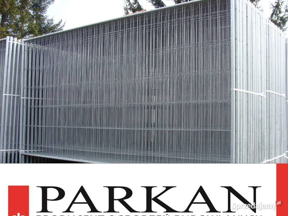 Ogrodzenie budowlane z blachy trapezowej ocynk sprzedam