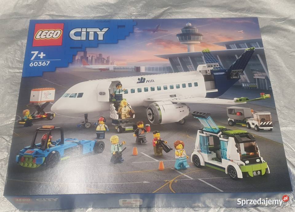 NOWE Lego City 60367 samolot pasażerski Kobyłka