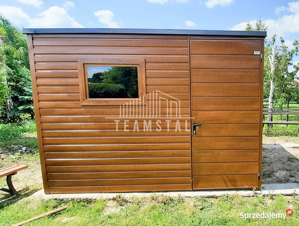 SCHOWEK DOMEK OGRODOWY 3m x 3m okno drzwi TS280 dolnośląskie Jelenia Góra