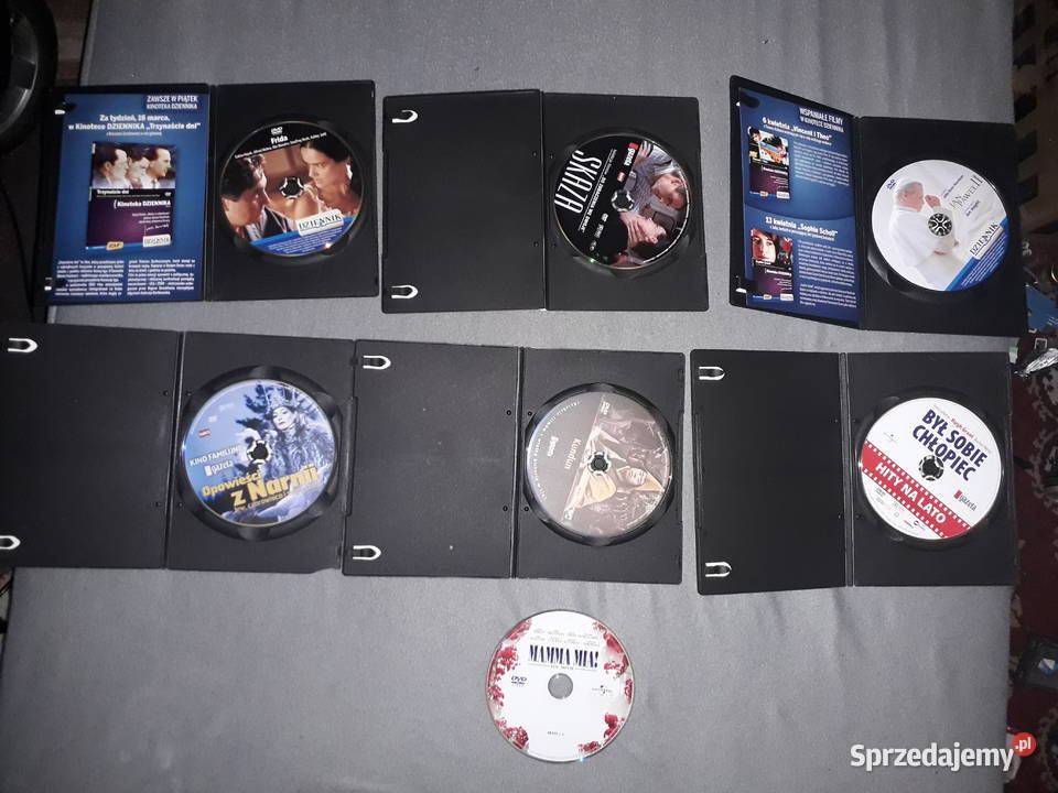 Mały zestaw filmów DVD 1 płyta Warszawa