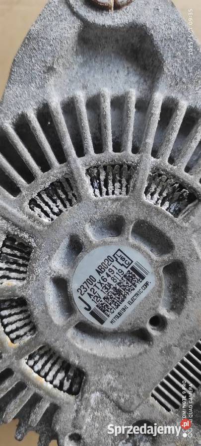 Alternator SUBARU Legacy 36 SUBARU Outback 36 Częstochowa