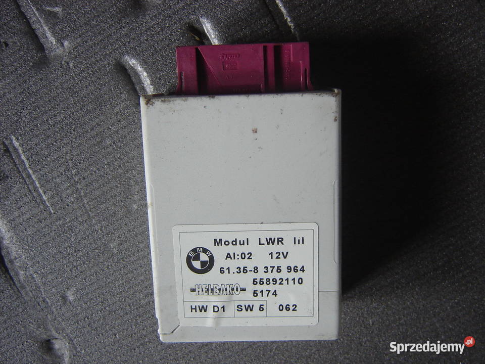 BMW e39 lift moduł przekaźnik 61358375964 LWR Strzelce Krajeńskie sprzedam