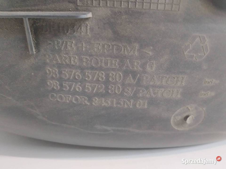 NADKOLE PRAWY LEWY TYŁ KPL 9857657880 Toyota