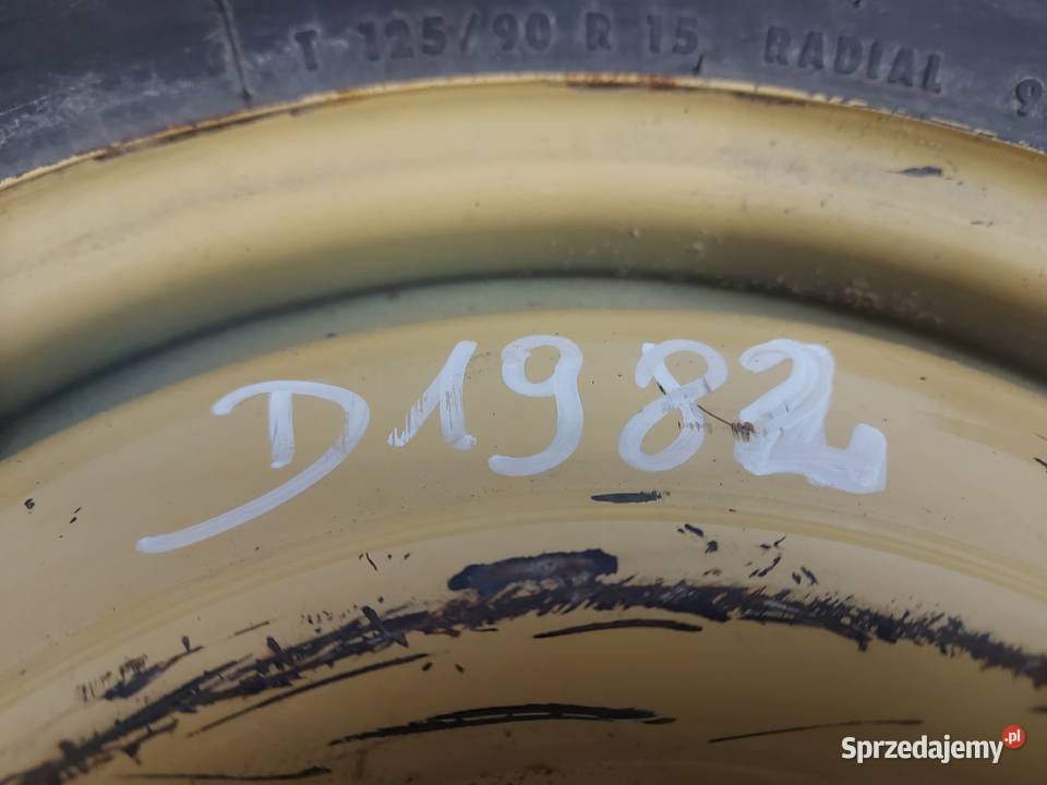 MAZDA koło dojazdowe 1259015 96M 5x1143 Koła dojazdowe Kielce