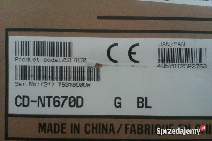 Nowa Yamaha CDNT670D MusicCast WiFi cd FM dab Warszawa