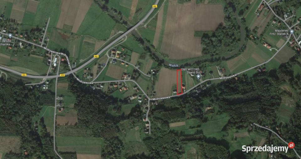 Sprzedam działkę 2418m2 w Strzyżowie Strzyżów