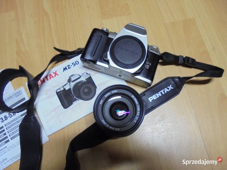 Pentax MZ50 Lustrzanka stan kolekcjonerski z Warszawa sprzedam