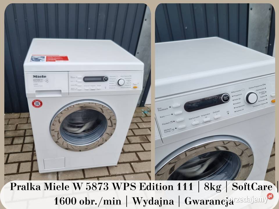 Pralka Miele W 5873 WPS Edition 111 8 1600 sprzedam