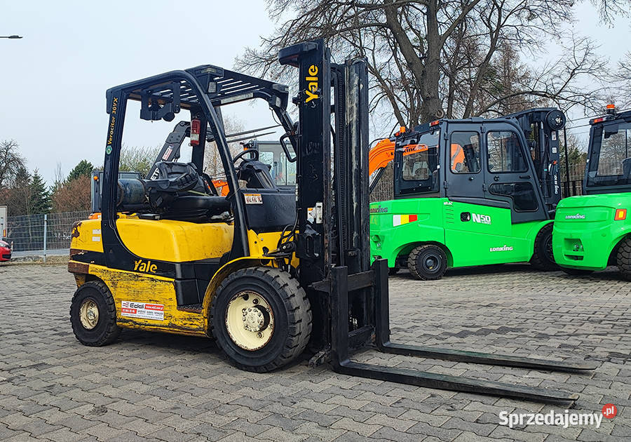 Wózek widłowy Yale GLP30VX 3 tony LPG duplex Wózki widłowe Kęty sprzedam