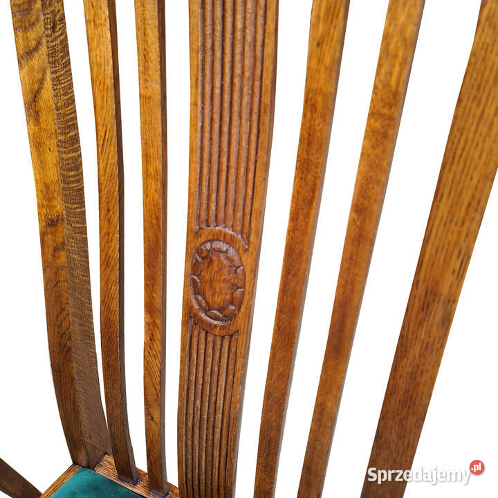 KRZESŁA MIĘDZYWOJENNE KOMPLET Szczecin sprzedam