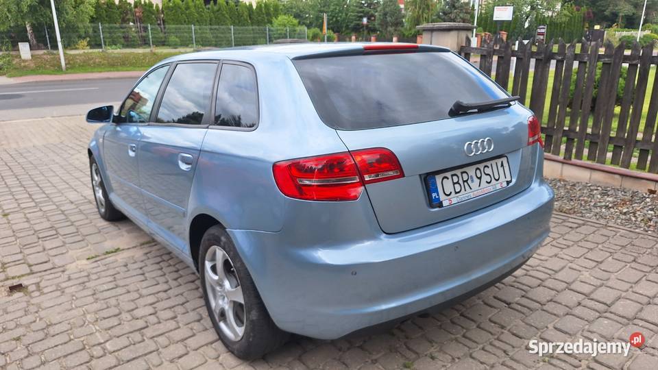 Audi A3 AUTOMAT 20 TDI 5D SPORTLINE ASR (kontrola trakcji) Lublin
