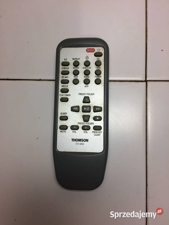 THOMSON mini wieża CS86M pilot Warszawa