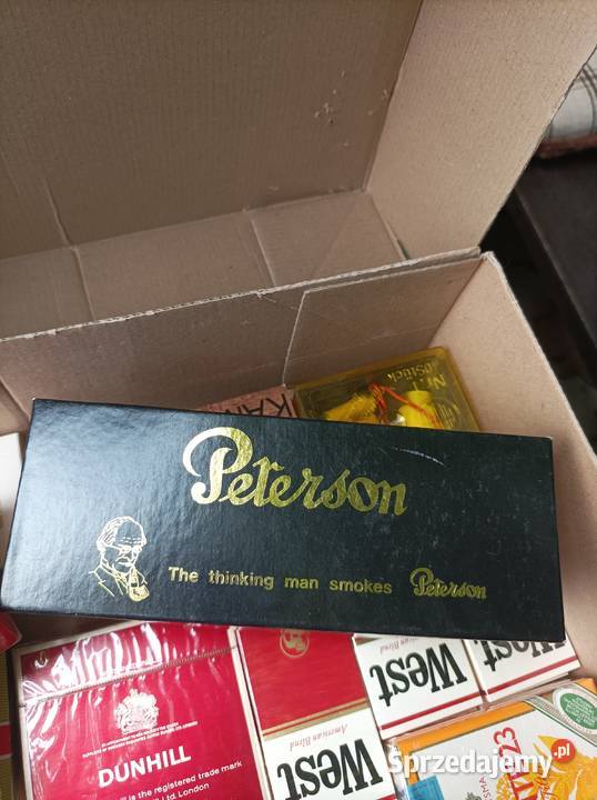 Everyman London Peterson Ireland pudełka fajkach