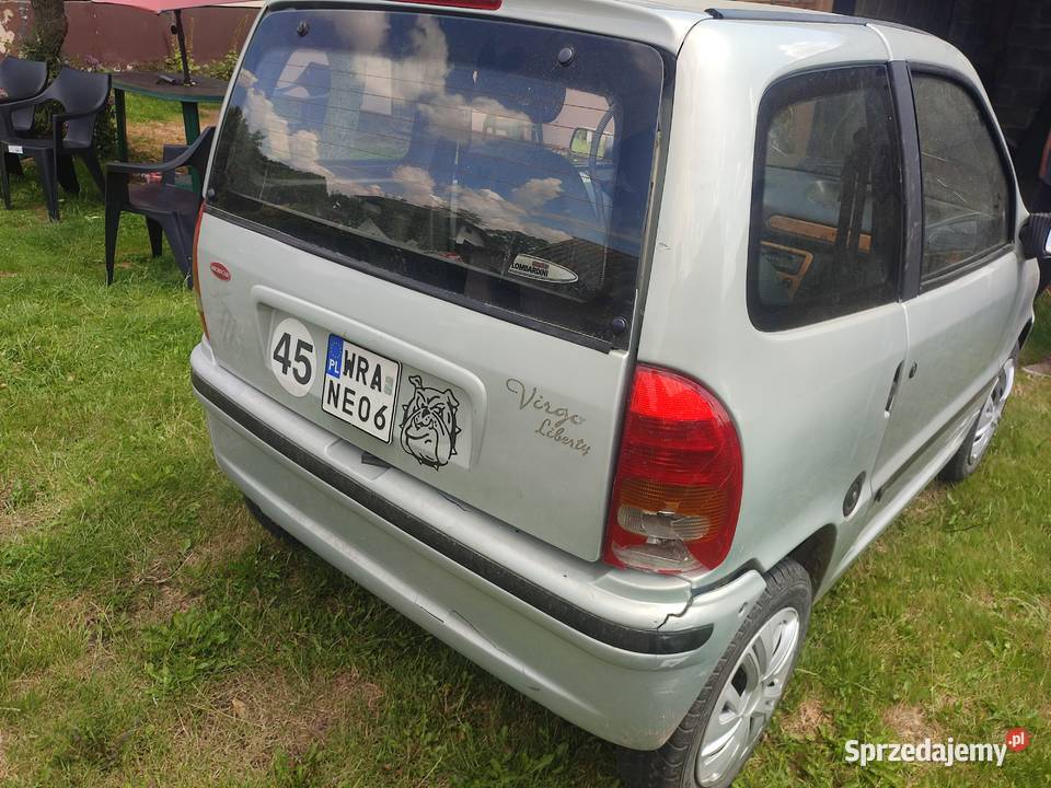 Microcar virgo 3 diesel uszkodzony silnik pali Przytyk