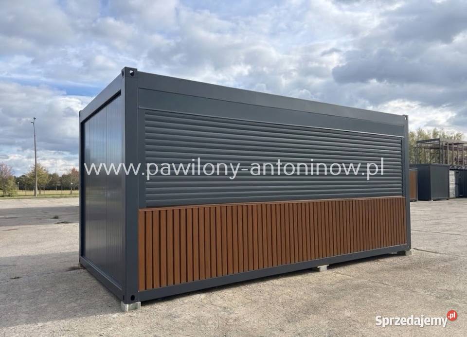 NOWY Pawilon Gastronomiczny Nowoczesny Kontener Warszawa