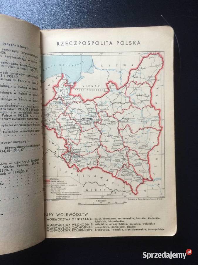 2745 Mały Rocznik Statystyczny 1937 Antykwariat