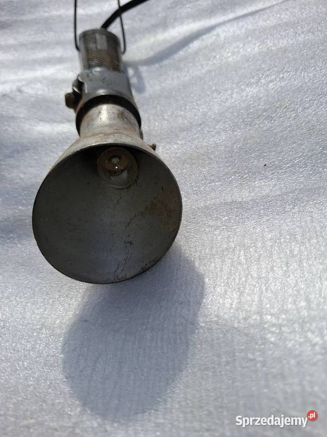 Lampka przenośna zabytkowa Nysa Warszawa Żuk Lublin sprzedam