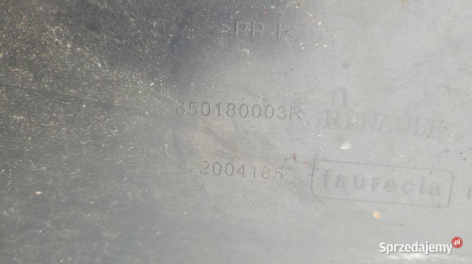 RENAULT GRAND SCENIC III HOKEJ SPOILER DOKŁADKA Ruda Śląska sprzedam