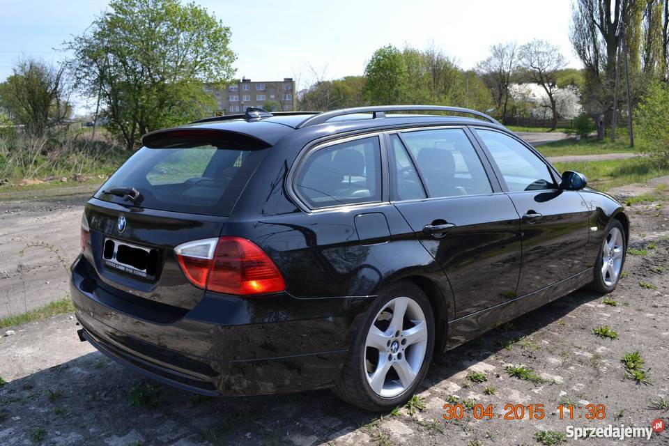Czarne BMW e91 z Niemiec skórzana tapicerka lubuskie Budachów sprzedam
