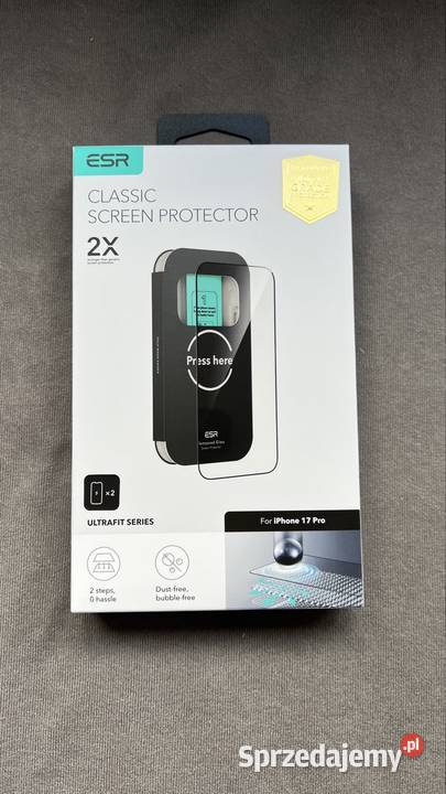 Szkło hartowane do iPhone 17 Pro Kraków