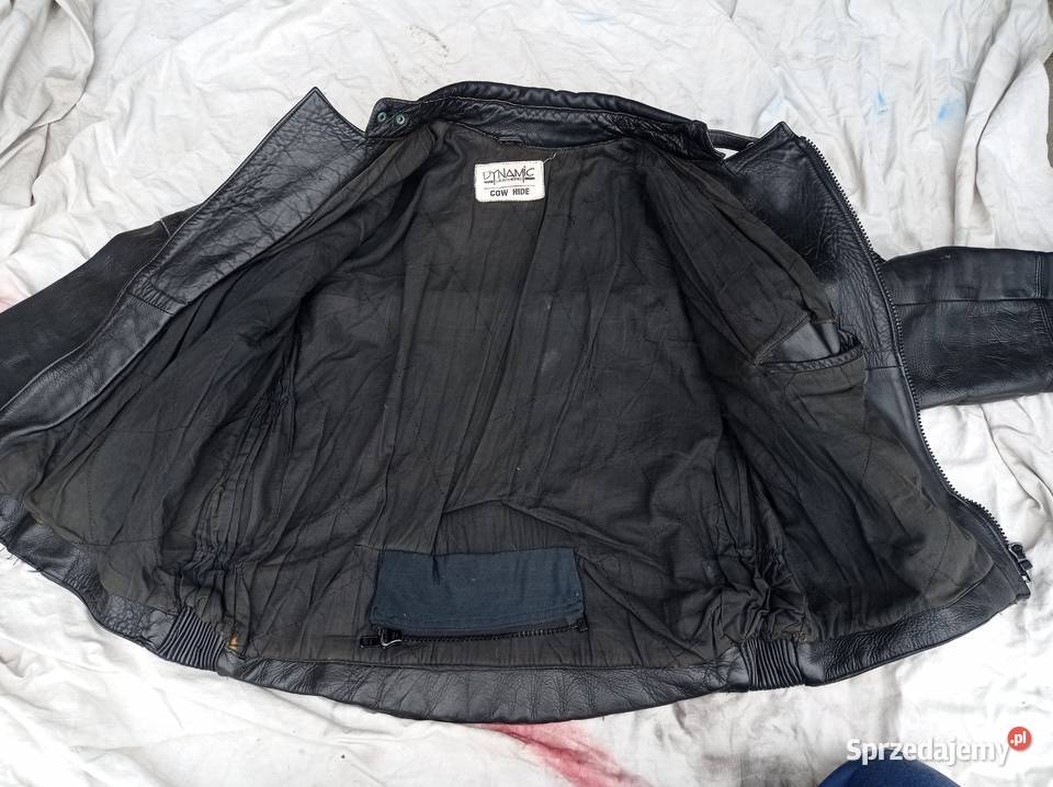 Kurtka skórzana motocyklowa XL Lublin