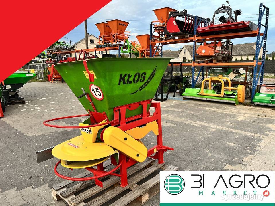 Rozsiewacz na taśmę 300600 lejek KŁOS Motyl Tarnobrzeg