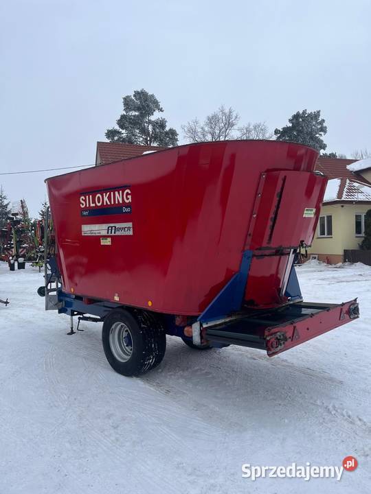 Wóz paszowy Siloking Duo 14 m3 paszowóz Kuhn Myszyniec