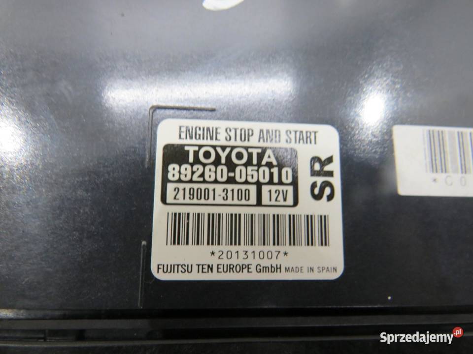 MODUŁ START STOP AVENSIS T27 T29 8926005010 lubelskie