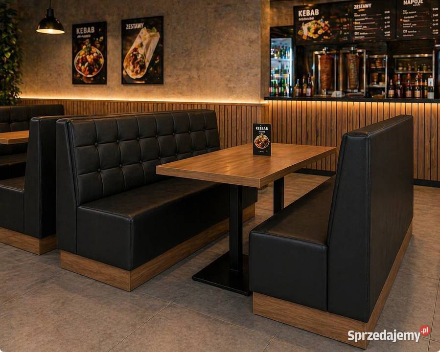 Loże barowe kanapy do klubu restauracji baru Gastronomia Krosno