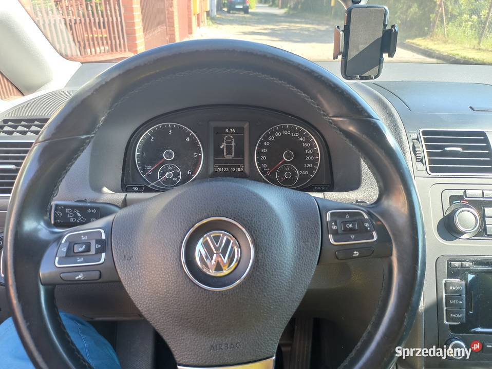 Volkswagen Touran 20 TDI do jazdy 140 7 osobowy lubelskie Chełm