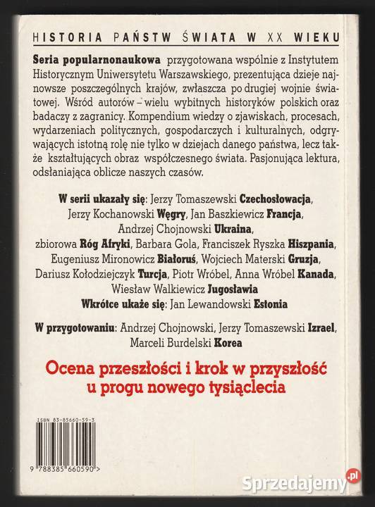 HISTORIA PAŃSTW ŚWIATA W XX WIEKU LITWA 2001 miękka sprzedam