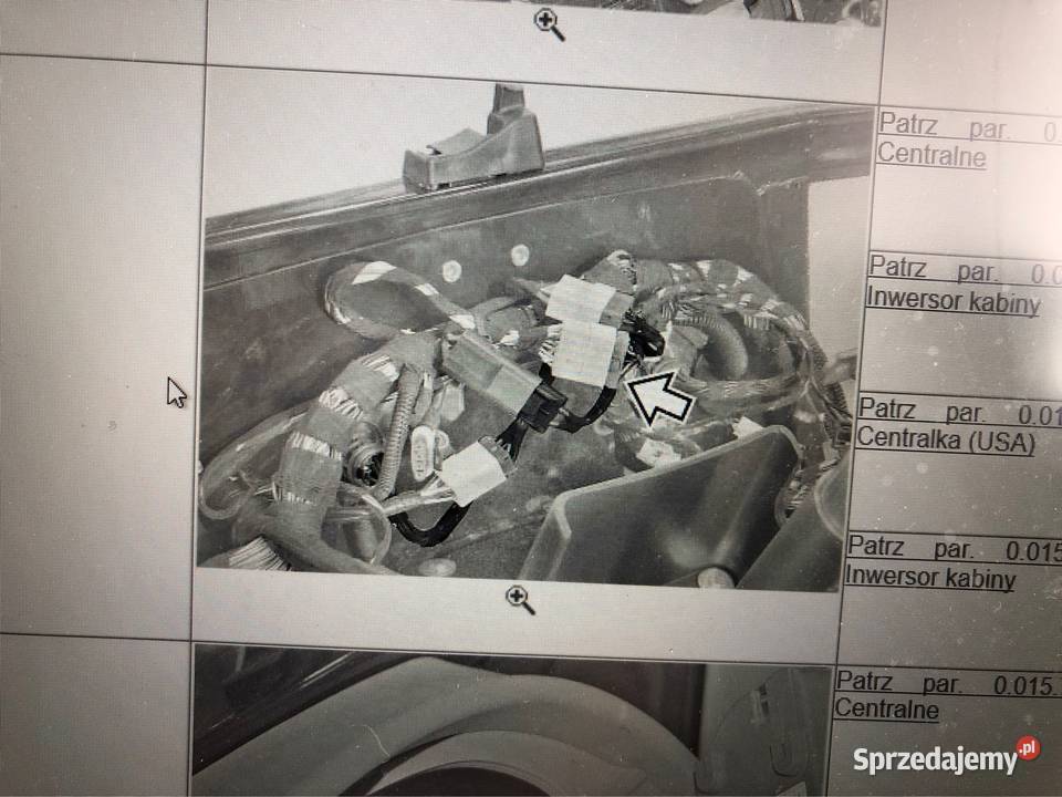 Czujnik obecności operatora siedzenia grammer Kamińskie