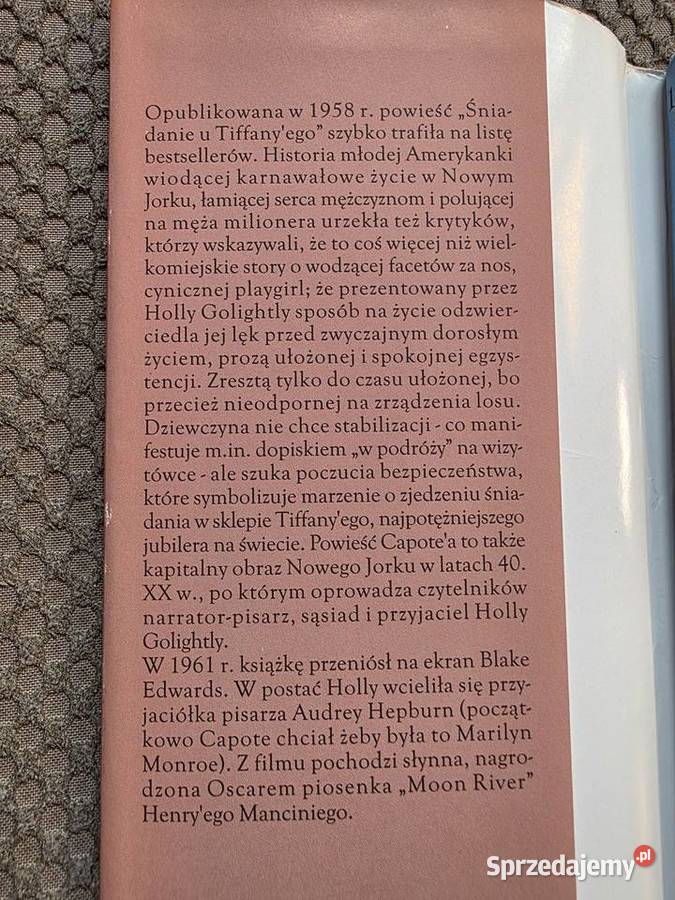 Truman Capote Śniadanie u Tiffanyego Proza i poezja