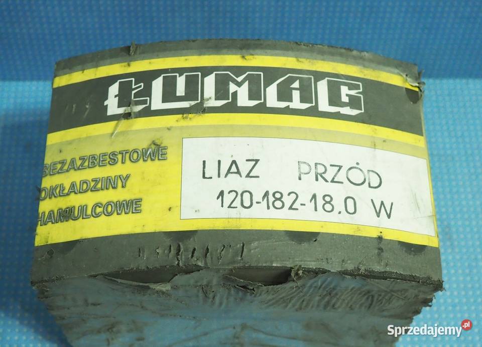 Okładzina hamulcowa 120182180 W LIAZ